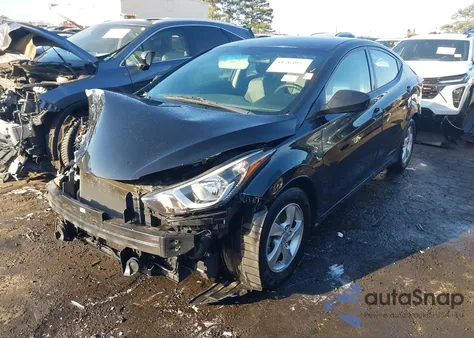 2015 Hyundai Elantra Se из США, поврежденный, VIN KMHDH4AEXFU438145